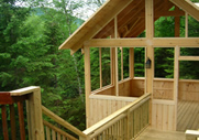 Extended deck to Gazebo